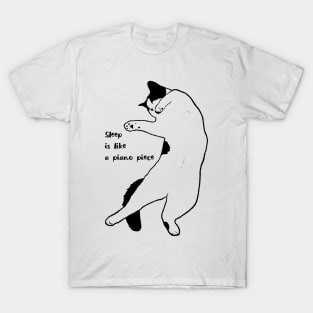 Boom The Cat - A sleepy Cat 04 T-Shirt